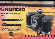 Grundig UMS 11 Kompaktanlage/Stereoanlage *Neu*OVP*