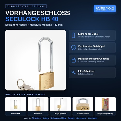 Burg wächter seculock 40 - burg-wÄchter,