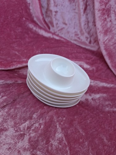 Eierbecher plastik weiß - 6,