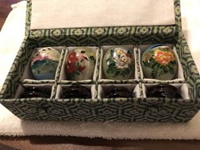 Onyx Marmor- Kunstvoll Bemalte Eier 