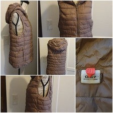 ONLY Weste Damen ärmellose Jacke Steppweste Gr. M 