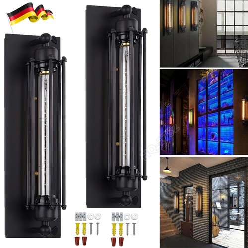 Antike industrie wandlampe e27 - antike,