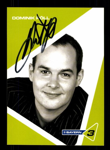 Dominik pöll autogrammkarte - dominik,