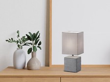 Stoffleuchten eckig für den