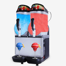 Gebrauchte CVS 2 x 12Ltr Tank Slush Maschine - Frozen Ice Drink Slush Maschine UK LAGER