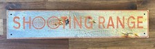 Schild shooting range 50 x - shooting,
