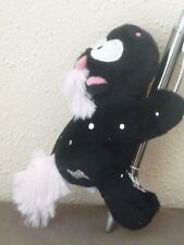 NICI Magnettier Theodor &Friends Pegasus schwarz/rosa Pferd ca. 13 cm