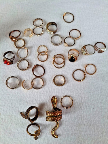 Großes ring set - ring-set, (ca.