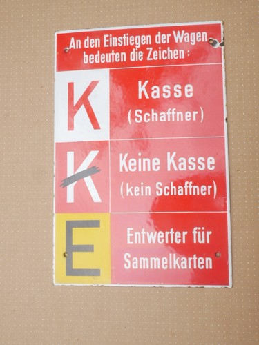 Eisenbahn emailleschild - eisenbahn,