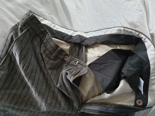 Brioni herren hose 52 grau - herren,