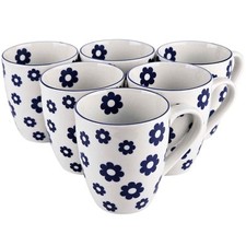 6 Cappuccino Tassen Set