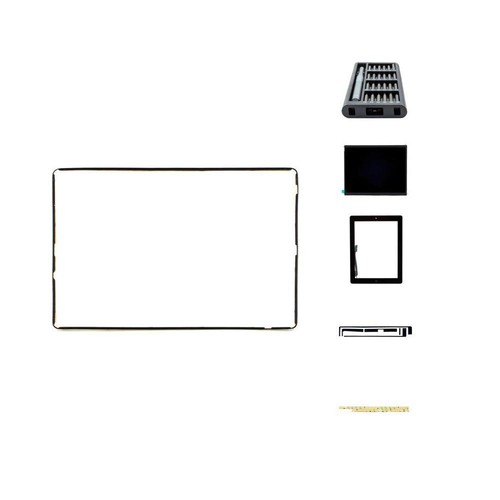 Ipad lcd und touchscreen - und,