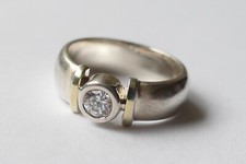 Ring Solitär 1 Zirkonia