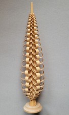 Spanbaum - 30 cm - Handarbeit Kleinkunst aus dem Erzgebirge (4)