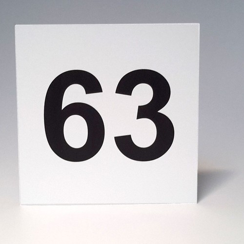 Hausnummer schild 20x20cm - hausnummer,