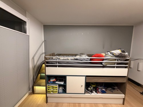 Prenneis hochbett 120x200 - prenneis, hochbett: