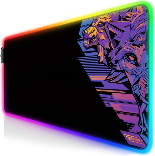 Titanwolf rgb gaming - titanwolf, mauspad