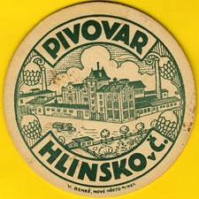 Bierdeckel, Brauerei, Pivovar,  Hlinsko v Čechách, Tschechische Republik