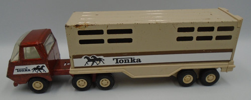 Vintage kleiner tonka lkw - vintage,