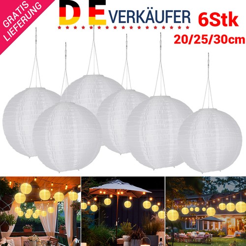 6stück led solarlampion - 6stück, led-solarlampion