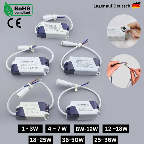 Led trafo treiber ip20 - led,
