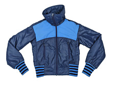 HCC Henri Charles Colsenet Vintage Skijacke Damen 36 Blau Jacke 70s 80s