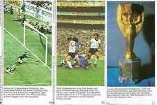 3 Fussballbilder WM 1966/70/74 Sprengel