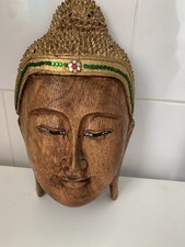 Handgeschnitzte Holz Buddha
