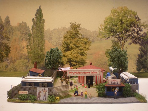 Diorama 87 zirkus - h0, am