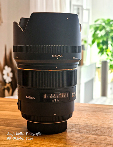 Sigma 85mm 4 - sigma, f/1,4