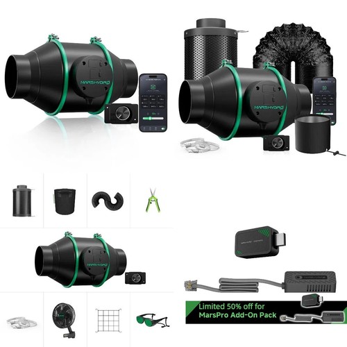 Mars hydro inline - hydro, fan