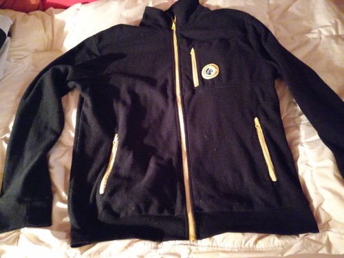 Schwarze fleecejacke atlas - fleecejacke, "atlas