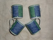 ❤️ 4 x Villeroy & Boch ❤️ wie neu  Switch  3 Costa ❤️ Kaffeebecher große Tassen