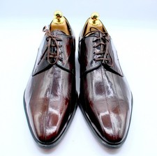 Inglesina Classic Paolo da Ponte String Leder Aal gebürstet Bordeaux 43