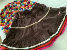 Topolino Rock Cord * Gr.104 *TOP Stufenrock braun Kleid ? 