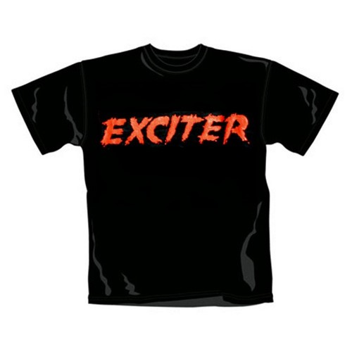Exciter red logo t shirt - exciter,