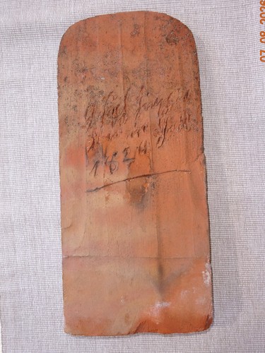 Antiker biberschwanzziegel aus - biberschwanzziegel,