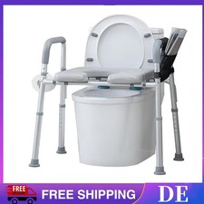 Höhenverstellbare Toilettensitzerhöhung PortoAlegre (45-55 cm) mit Armlehnen