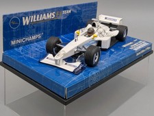 Modellautos 1:43 Minichamps Williams F1 FW21 Testcar Michelin 2000 Vitrine