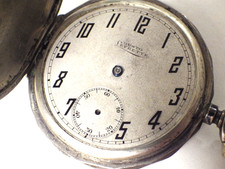 Art-Deco Taschenuhr 800.Silber GUSTO LEVRETTE von 1925