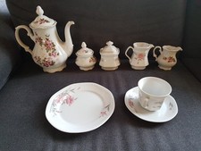 6 Teiliges Kaffee Service von Mitterteich Model Bavaria - 23 Teile