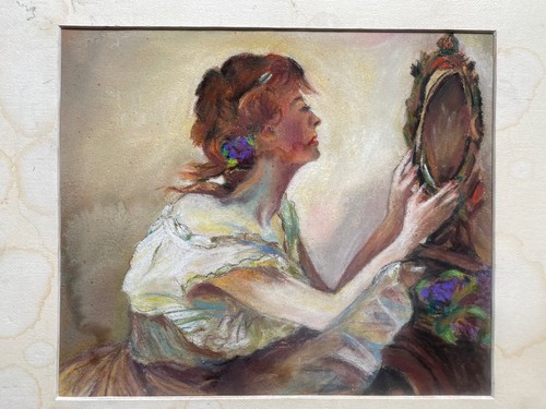 Portrait 1910 dame vor - ::portrait, um