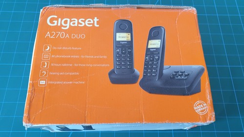 Gigaset a270a duo dect telefon - duo,