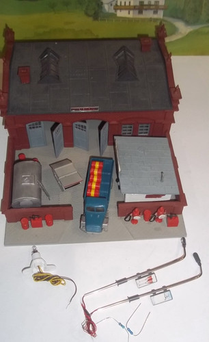 Fahrzeughalle garage - 1:87,