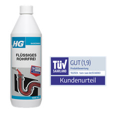HG flüssiges Rohrfrei 1L