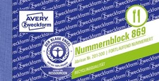 AVERY Zweckform Nummernblock