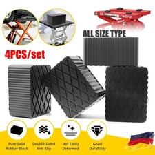 Gummiauflage Hebebühne Gummiklotz Gummiblock Rangierheber Gummi diverse Größen