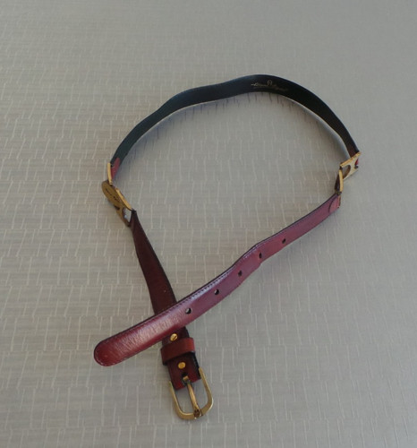 Aigner gürtel bordeaux leder - aigner,