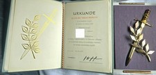 Ddr ehrengeschenk urkunde - ehrengeschenk,
