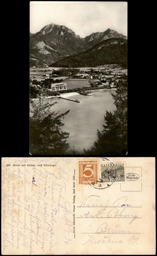 Ansichtskarte strobl panorama - ansichtskarte,